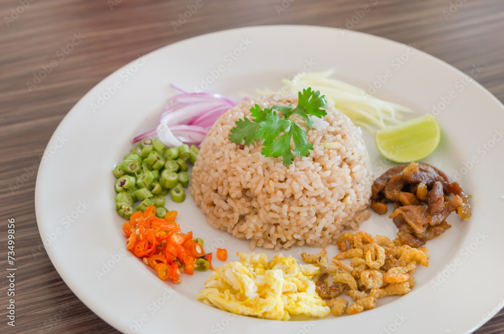 Mixed cooked rice Mixed cooked rice