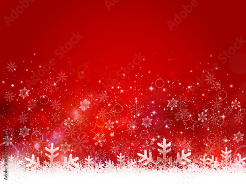 雪　クリスマス　背景