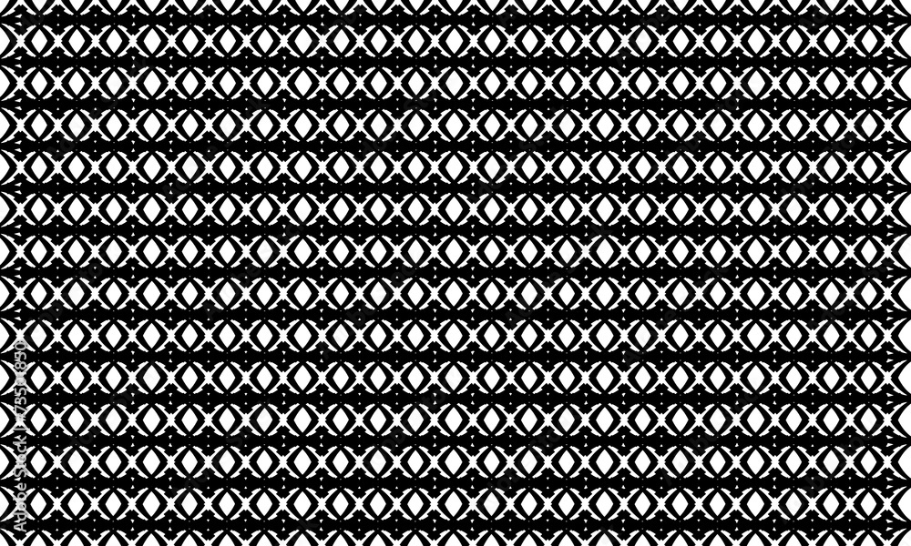 Abstract background seamless pattern isolate on white