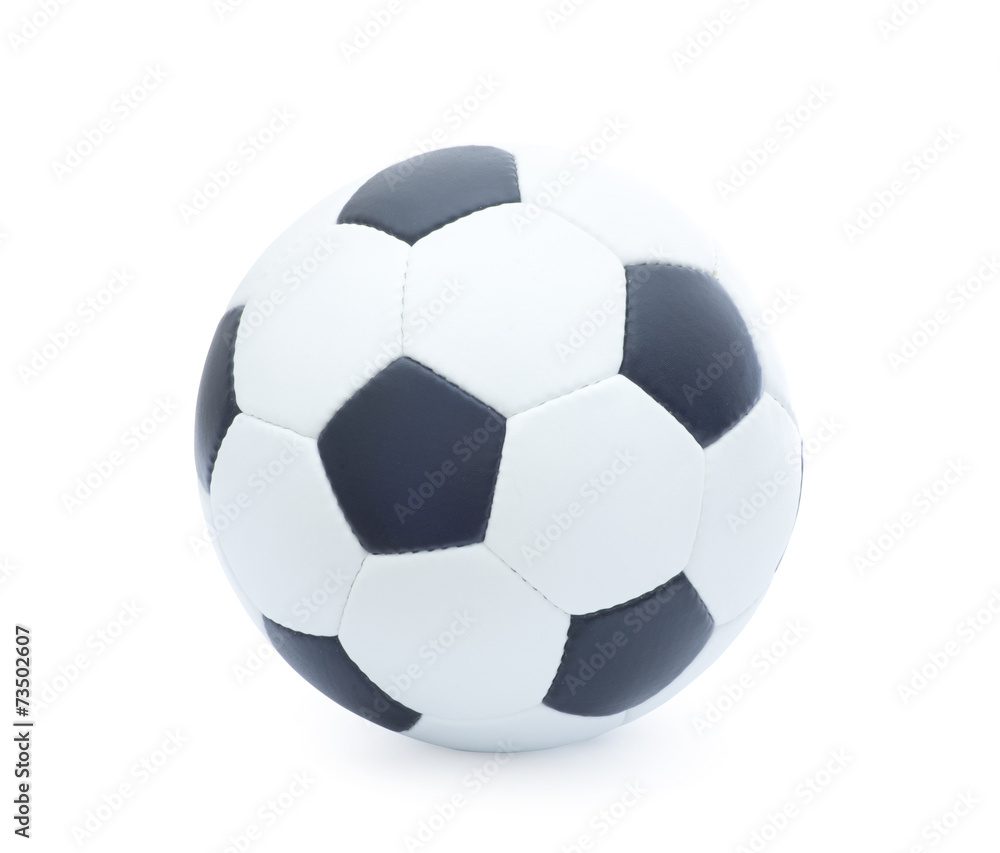Naklejka premium ball on soccer