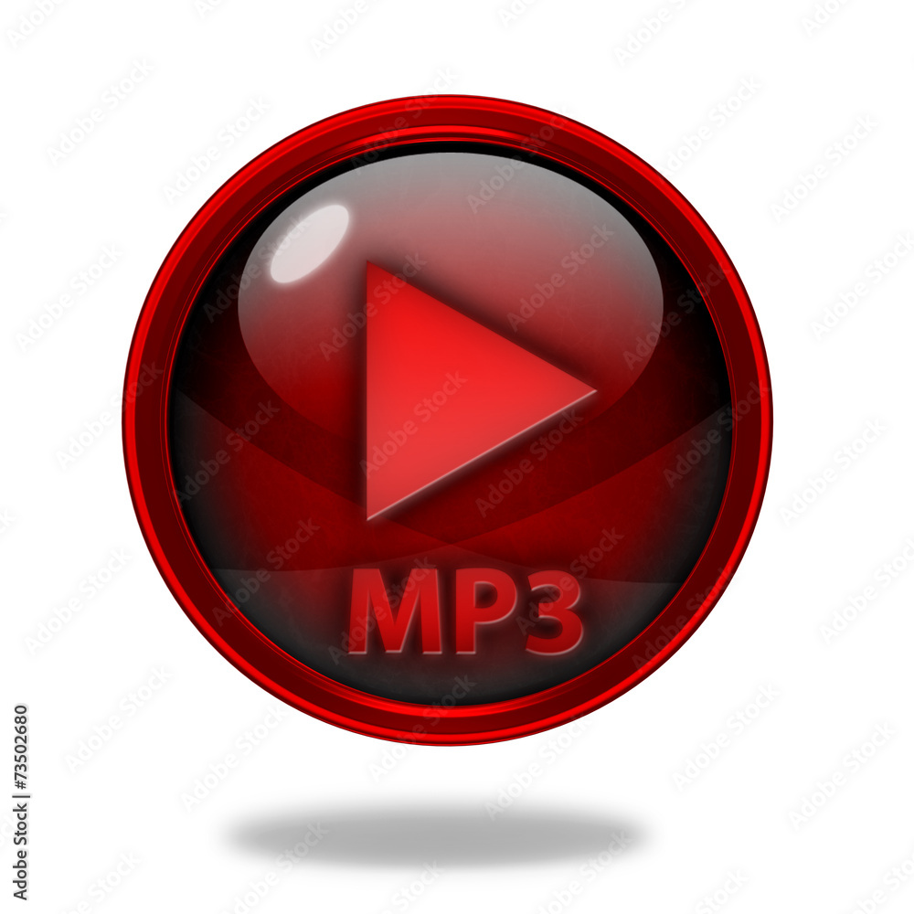 music circular icon on white background music circular icon on white background