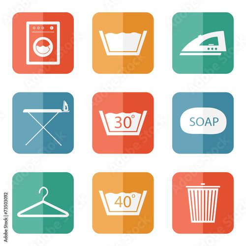 Laundry icons