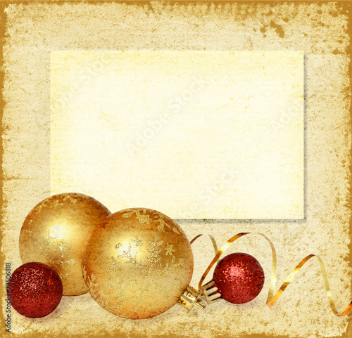 Yellow and red balls with g...