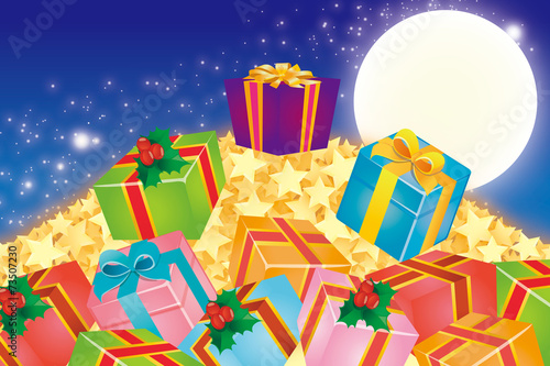#Background #wallpaper #Vector #free #christmas #Xmas merry christmas,eve,fir tree,message,greeting card,santa claus,gift,white snowflakes,winter scenery,event,party,ornament,decoration,holy night 