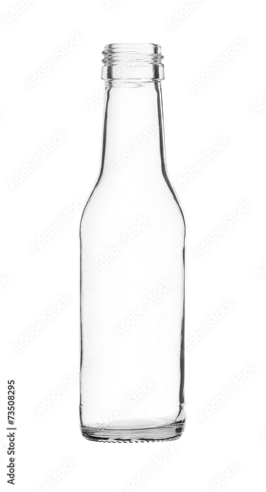 custom made wallpaper toronto digitalSmall Simple Glass Bottle isolated on white background