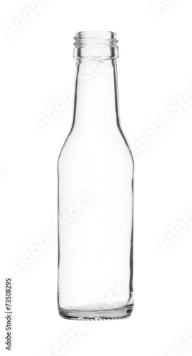 Wallpaper Mural Small Simple Glass Bottle isolated on white background Torontodigital.ca