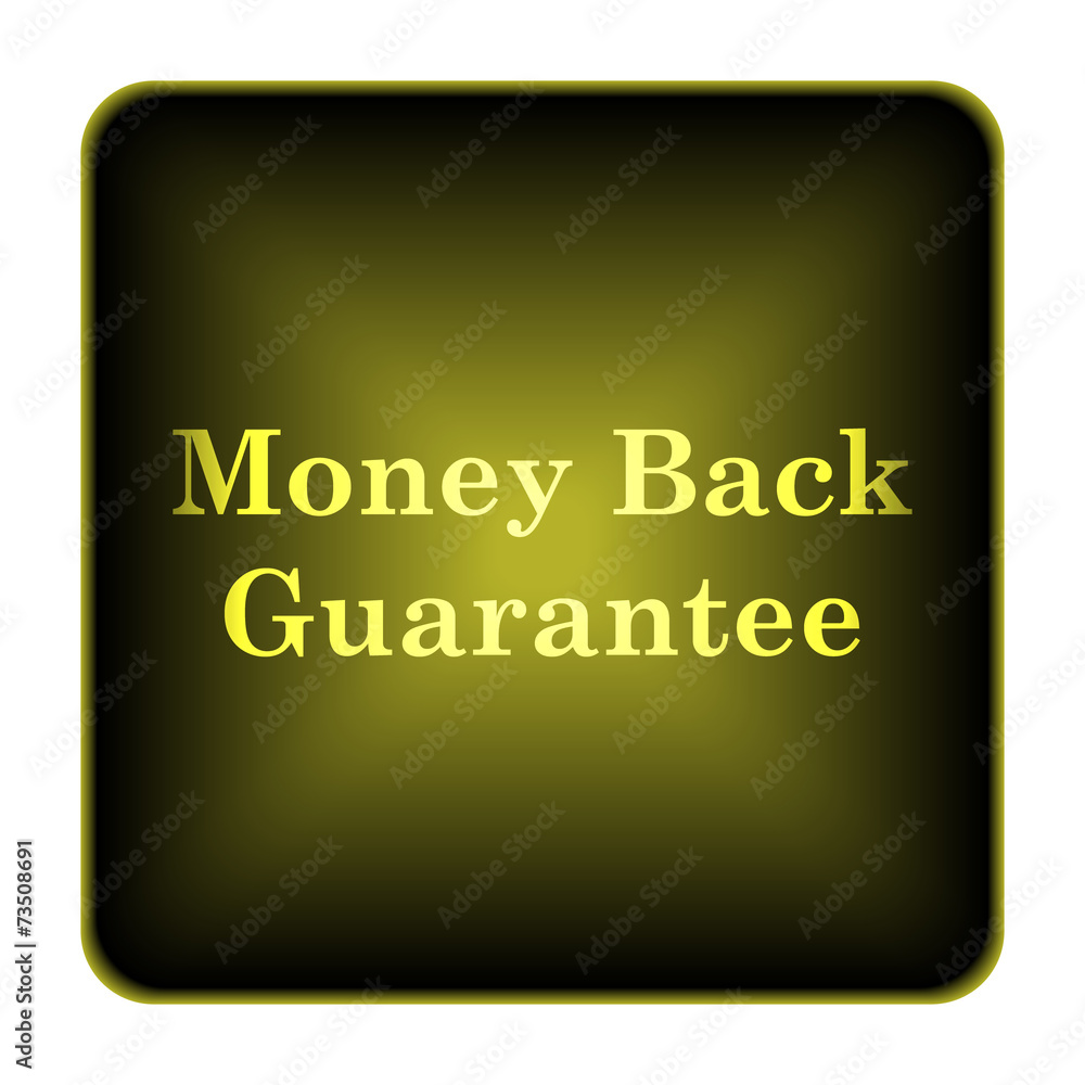 Obraz premium Money back guarantee icon