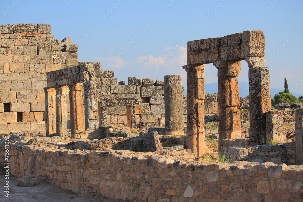 ruins of ancient town Hierapolis