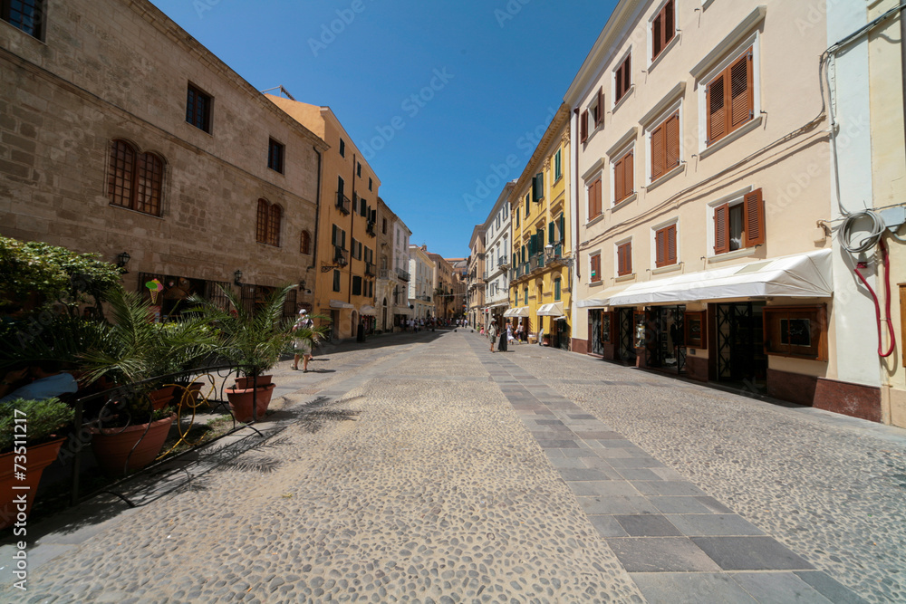 Tipical italian street