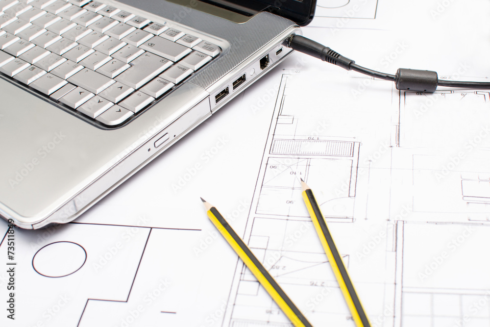 Computer pencils and plans Computer pencils and plans