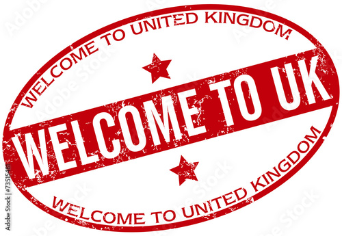 welcome to uk stamp