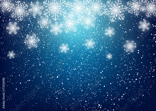 Abstract snowflake background for Your design
