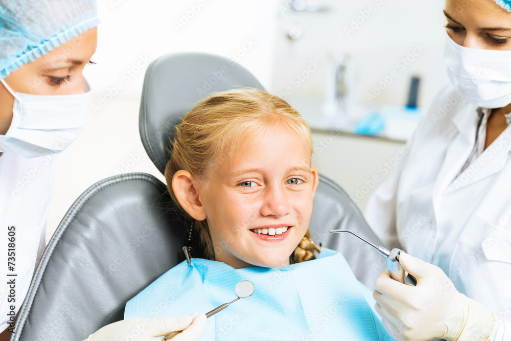 Dentist inspecting patient Dentist inspecting patient