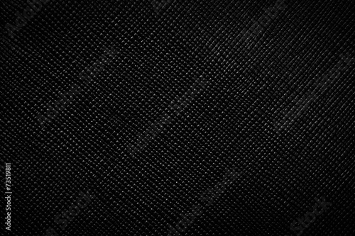Genuine black leather background, pattern, texture.