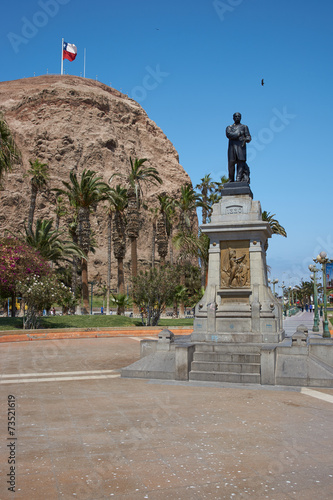 Statue in Arica