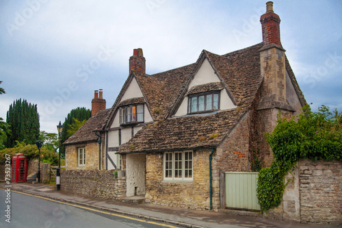  Castle Combe, unique old English village photo