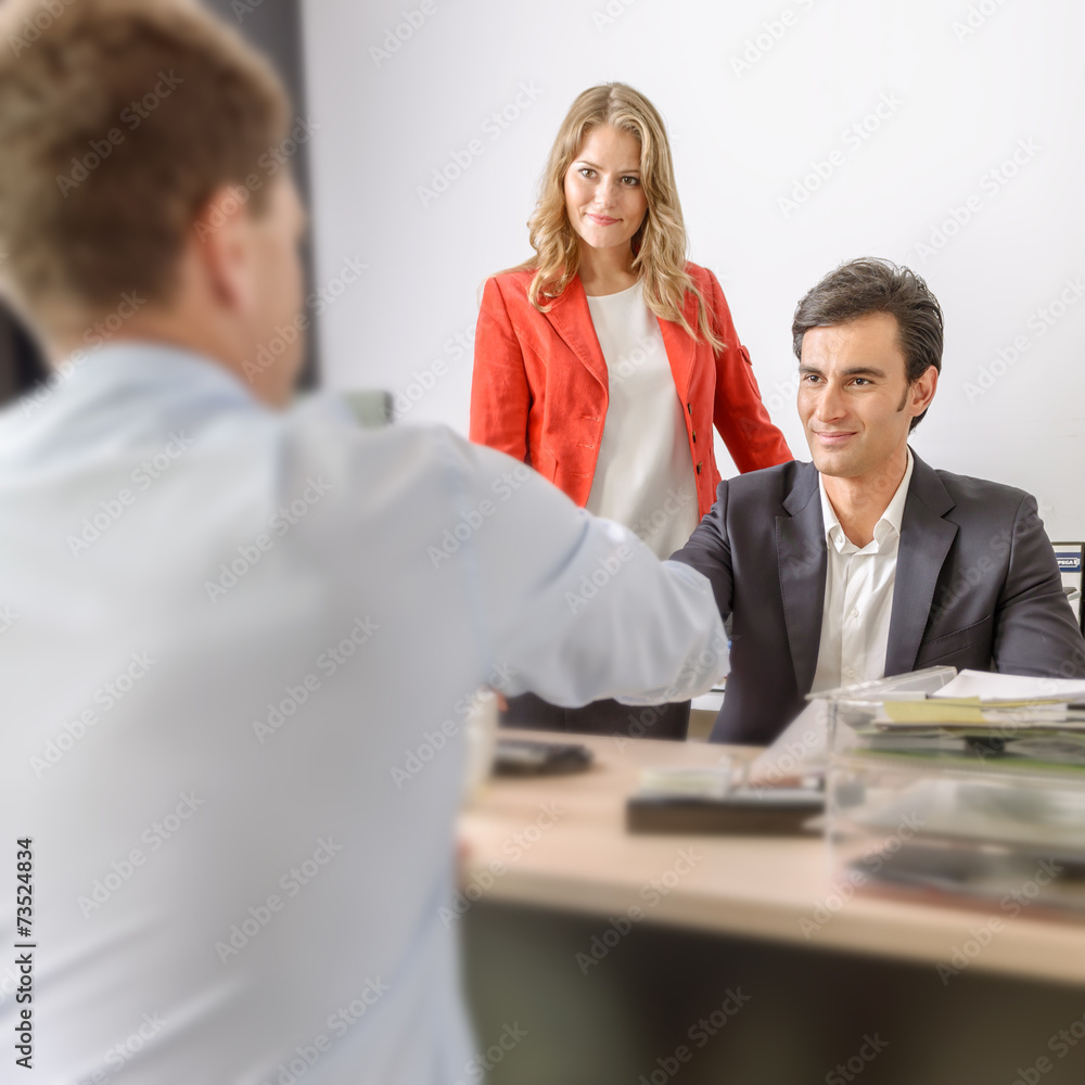 Obraz premium Business agreement