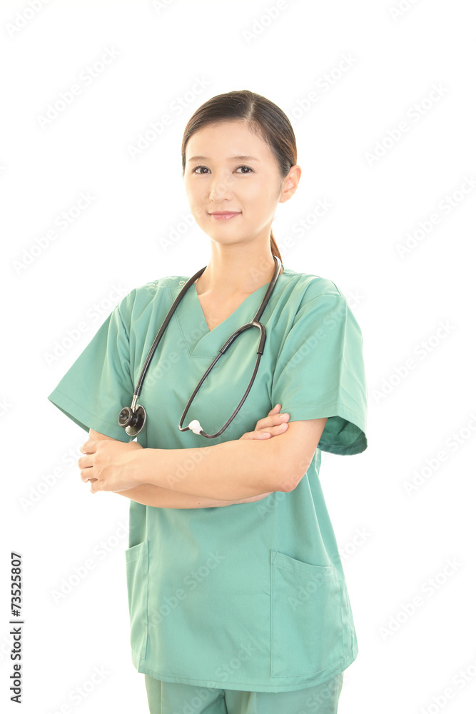 笑顔の女医 笑顔の女医