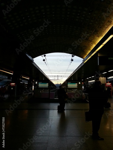 Stazione termini a roma photo