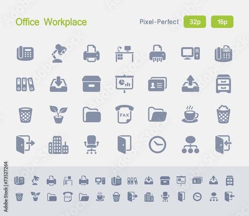 Office Workplace | Granite Icons