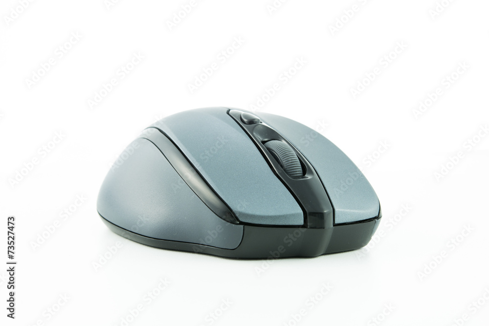 computer wireless mouse isolated computer wireless mouse isolated