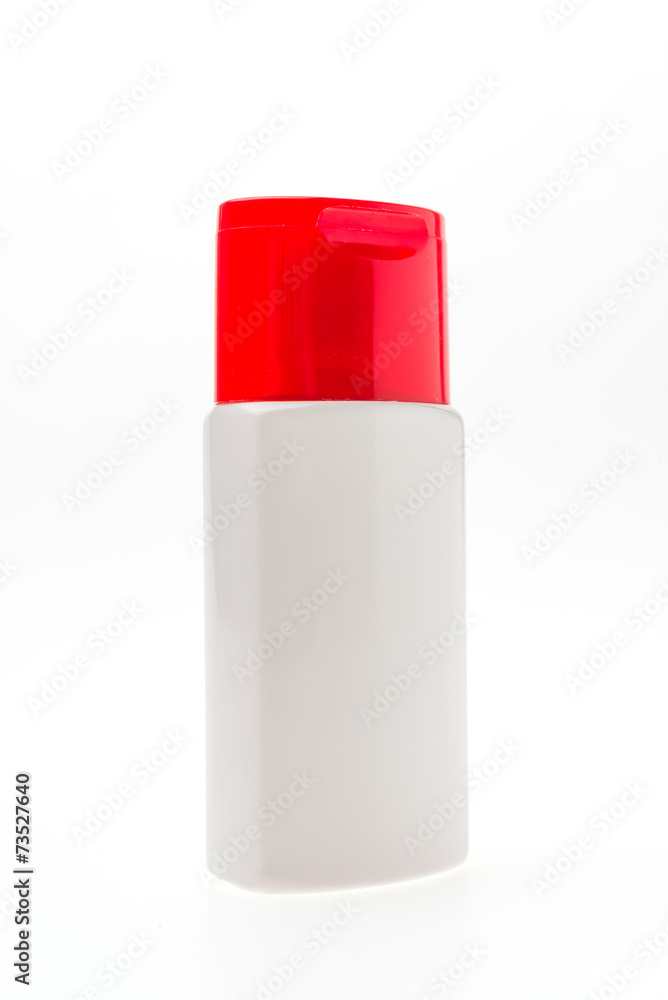 White bottle lotion White bottle lotion