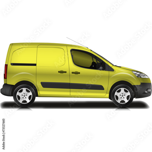 Utilitaire jaune