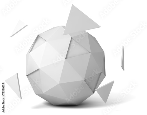 gray polyhedron
