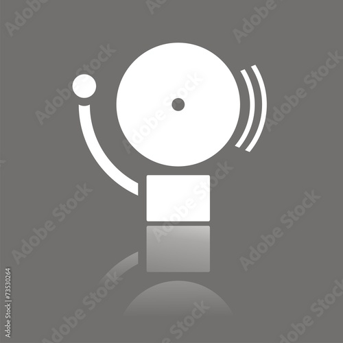 Icono alarma clásica FO reflejo