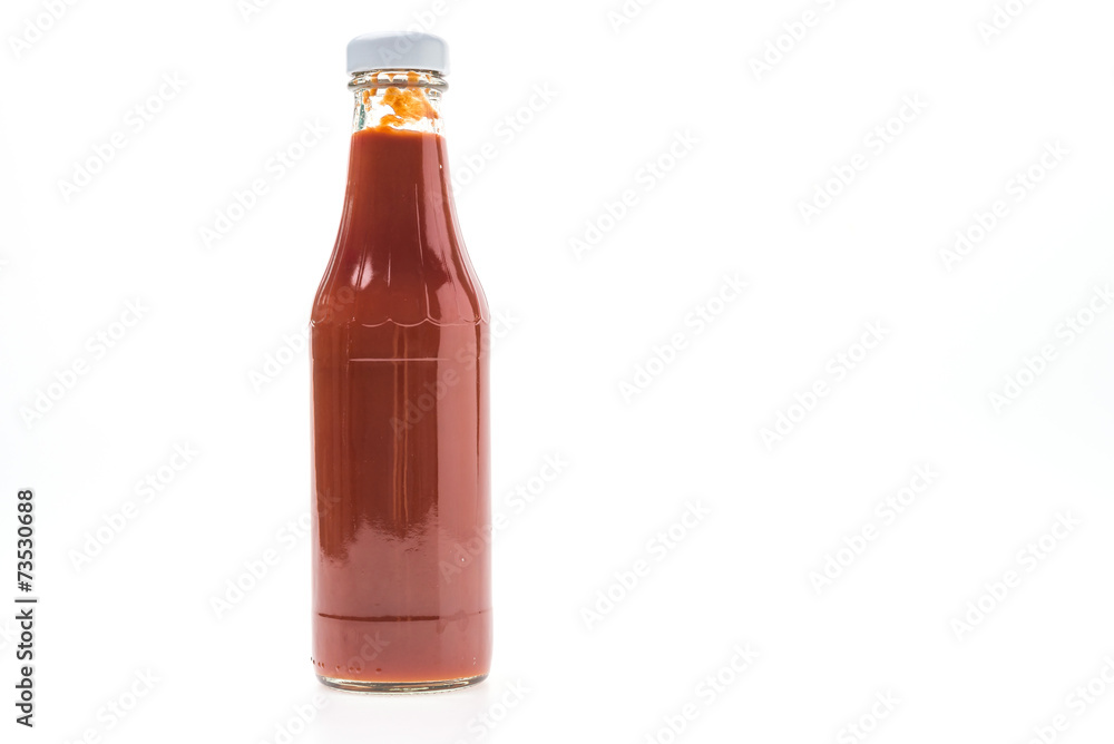 Tomato sauce bottle Tomato sauce bottle