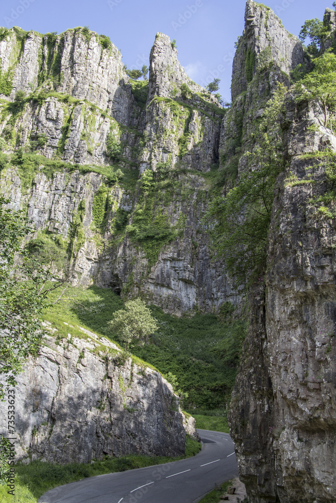 Cheddar Gorge Cliffs