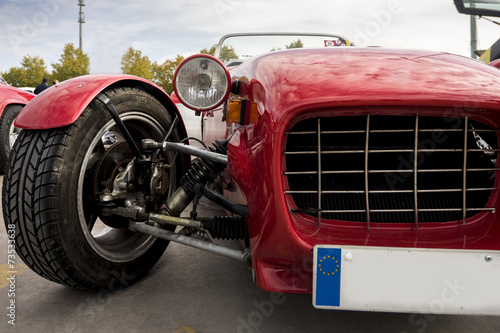 Red Classic Car