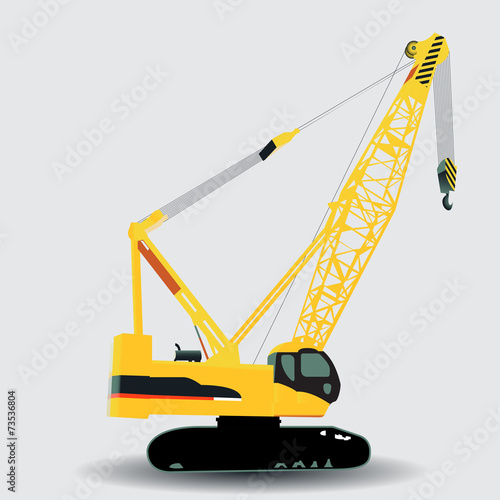Hydraulic crawler crane