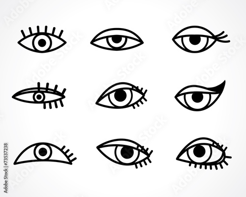 eyes icons