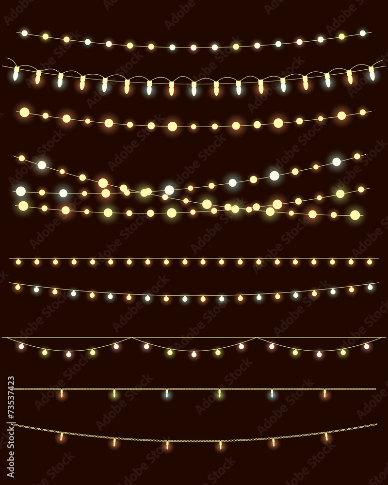 christmas lights