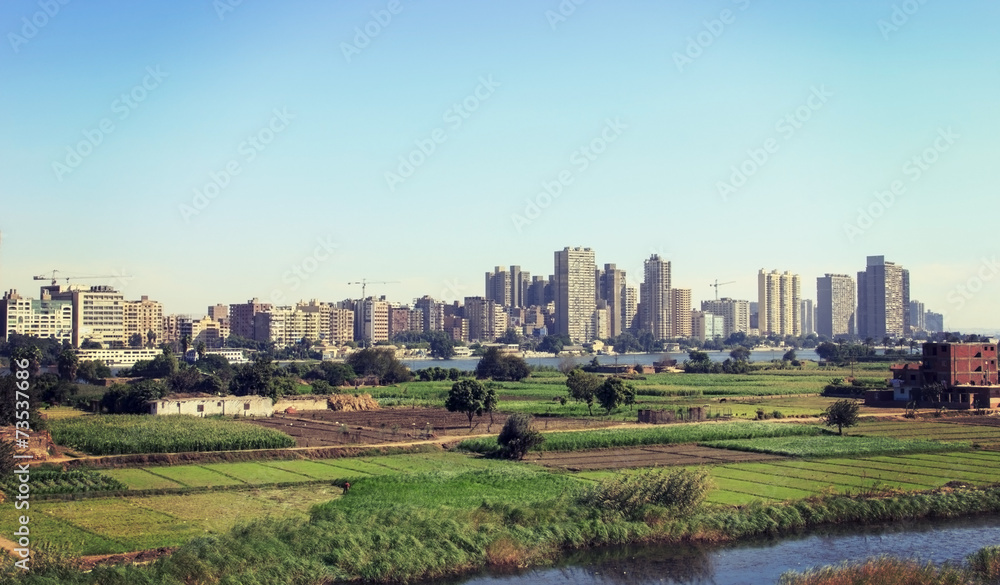 Fototapeta premium Cairo view