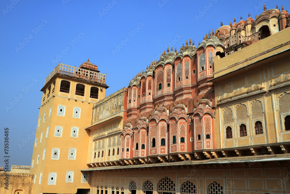 Hawa Mahal - Wind Palace in Jaipur, Rajasthan, India