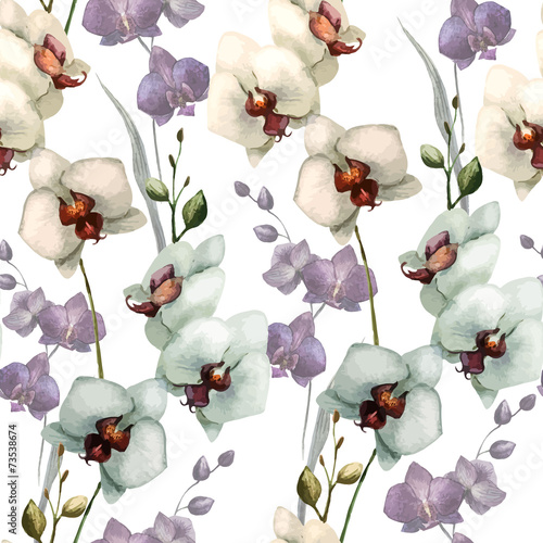 Fototapeta Naklejka Na Ścianę i Meble -  Beautiful orchid flower5