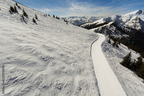 Alpine ski way
