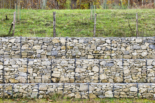 retaining wall gabion