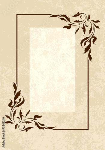Elegant vintage background.