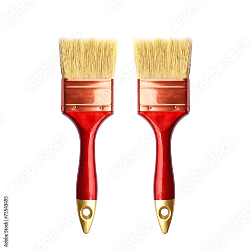 Wallpaper Mural Paint brush isolated on a white background Torontodigital.ca