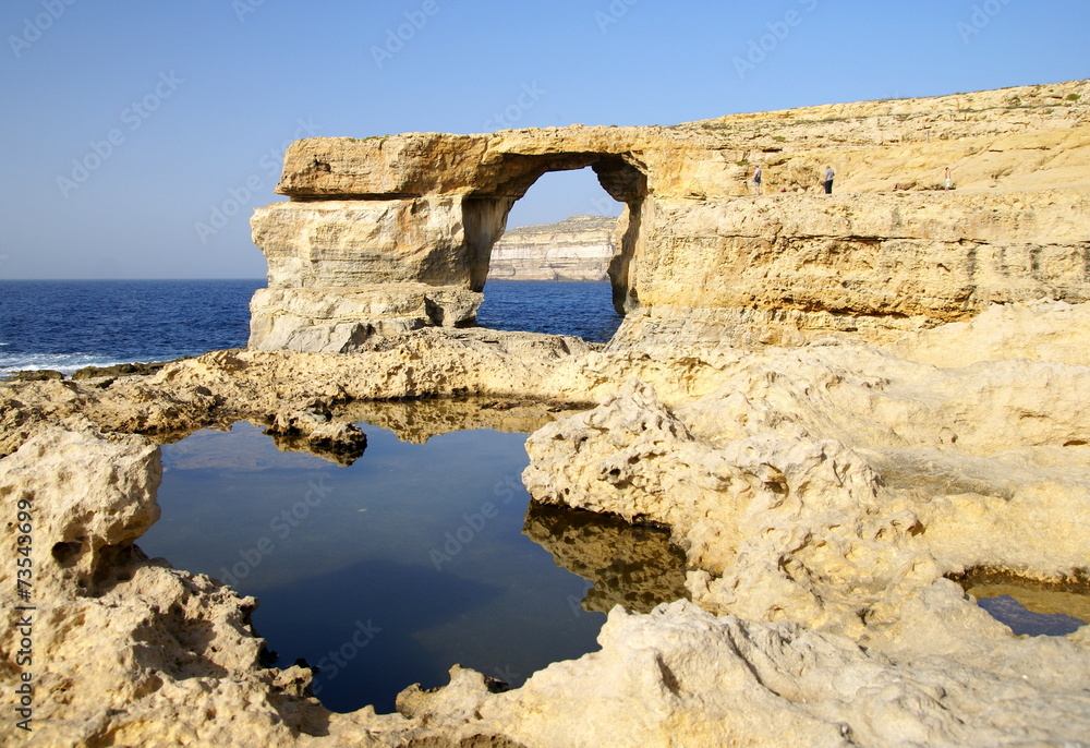 The Azure Window in Gozo Island