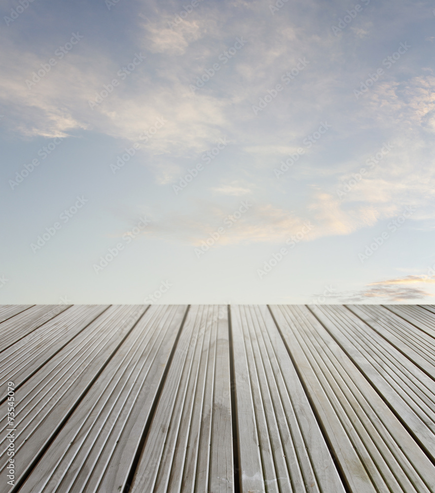 Floor and sky Floor and sky