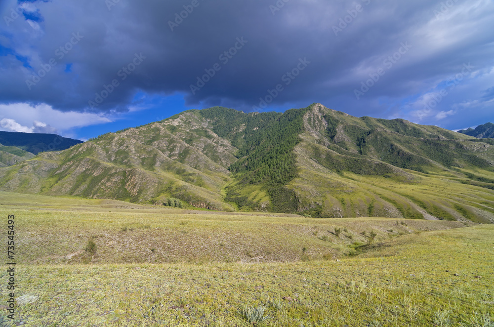 Mountain landscape, Altai, Russia.