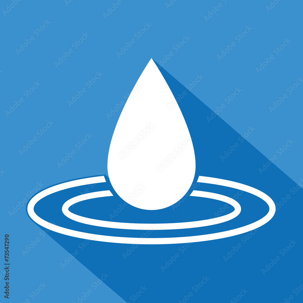 Logo goutte d'eau. Logo goutte d'eau.
