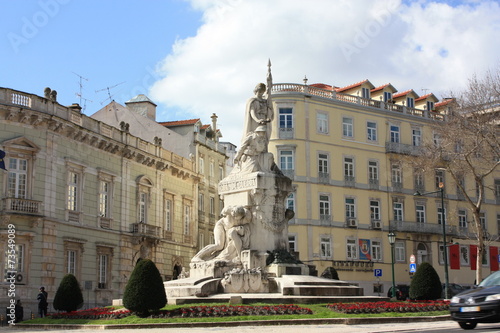 Statue commémorative, Avenida Liberdade, Lisbonne