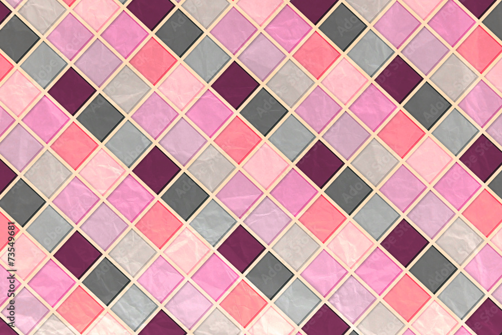 Pink Tile Mosaic Pink Tile Mosaic