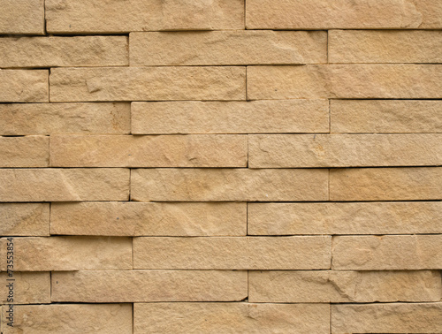 Brown bricks wall background.