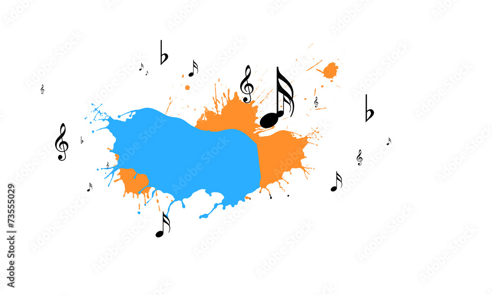 Fototapeta premium Music concept